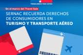 SERNAC recuerda derechos de los consumidores y obligaciones en el mercado del turismo y transporte aéreo en el marco del Travel Sale