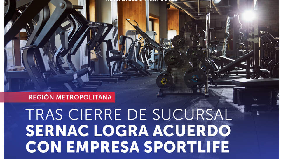 Metropolitana: SERNAC logra acuerdo con Sportlife tras cierre de sucursal Bandera