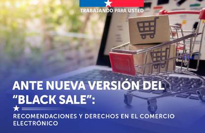 SERNAC entrega recomendaciones y recuerda derechos ante nueva versión del "Black Sale"