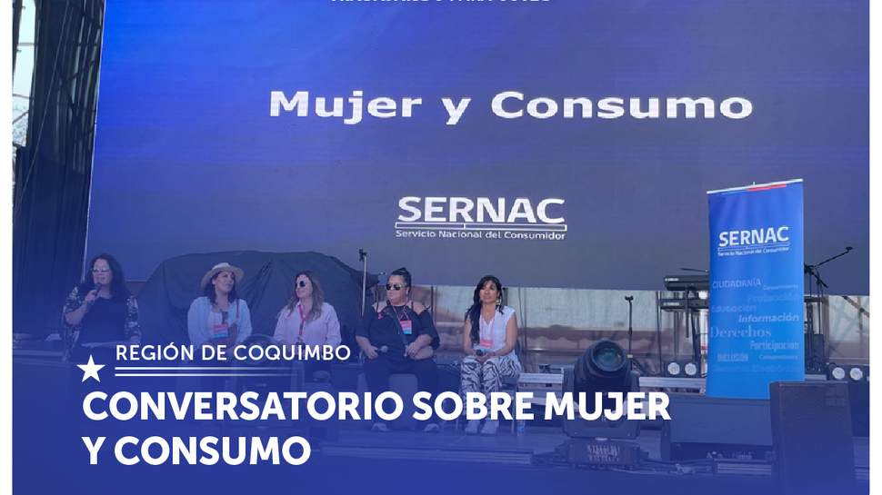 Coquimbo: Conversatorio abierto sobre “Mujer y Consumo"