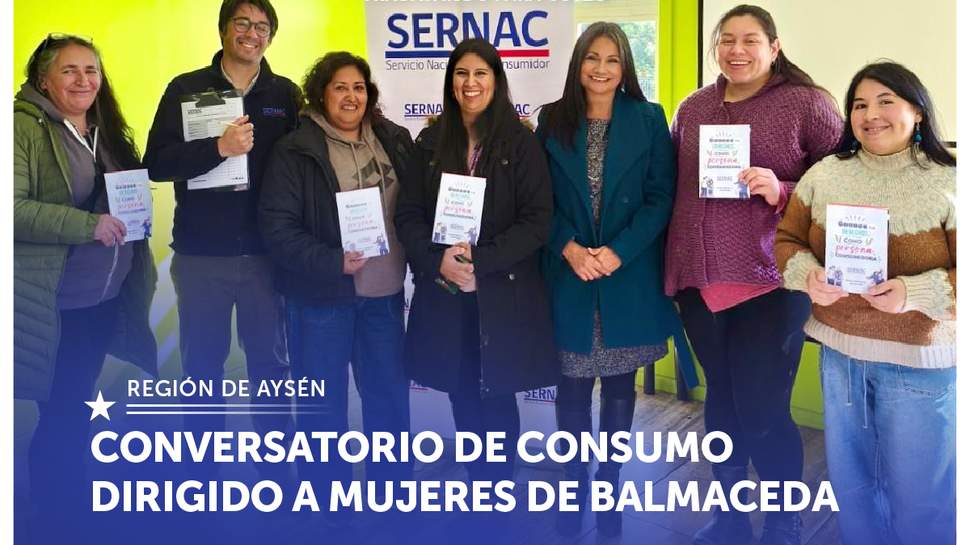 Aysén: SERNAC realizó Conversatorio de Consumo en la localidad de Balmaceda