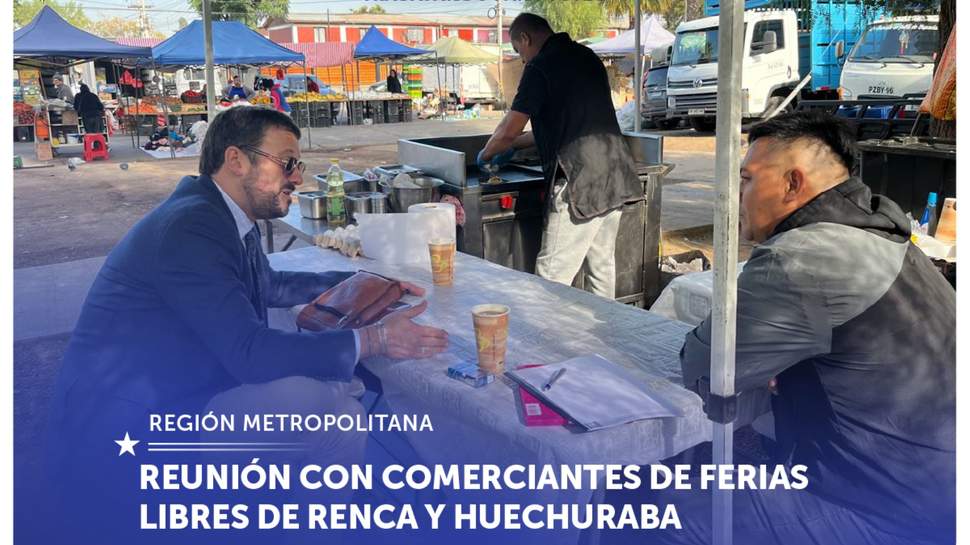 Metropolitana: SERNAC se reúne con comerciantes de Ferias Libres de las comunas de Renca y Huechuraba