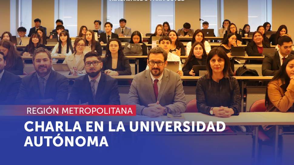 Metropolitana: SERNAC dicta charla a la comunidad académica de la Universidad Autónoma