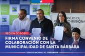BIOBÍO: SERNAC firma convenio de colaboración con la Municipalidad de Santa Bárbara