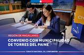 Magallanes: SERNAC firma convenio con la Municipalidad de Torres del Paine para brindar mayor protección de los consumidores