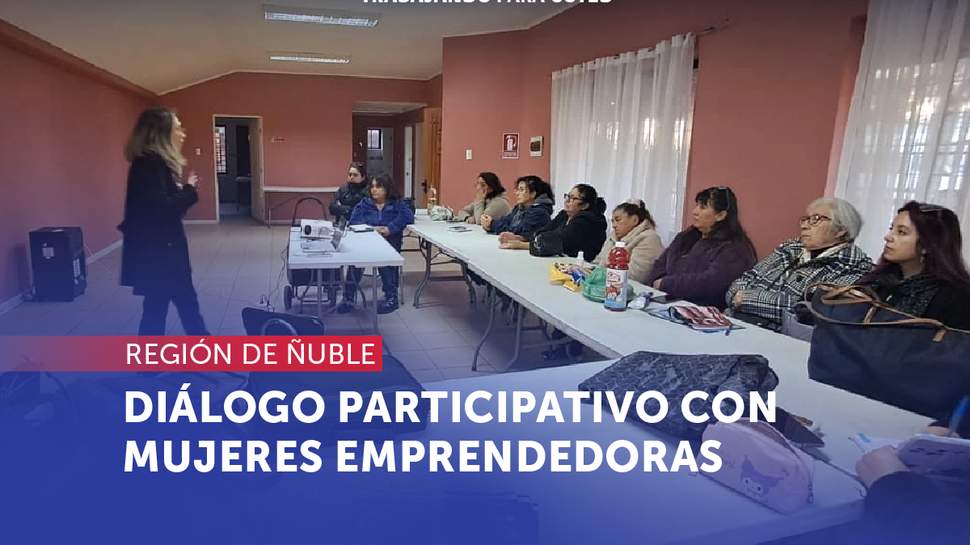 Ñuble: Diálogo Participativo con Mujeres Emprendedoras en Chillán