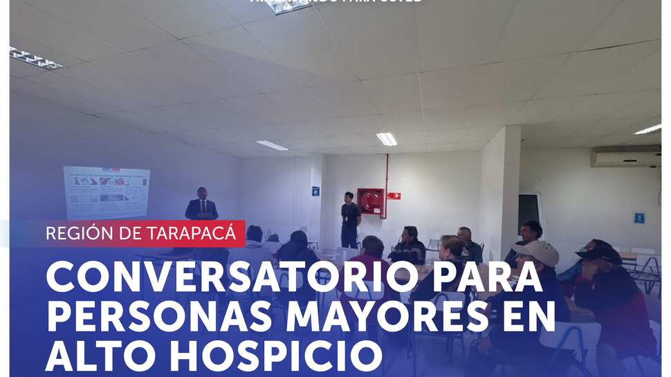 Tarapacá: SERNAC y Municipalidad de Alto Hospicio desarrollan conversatorio para personas mayores