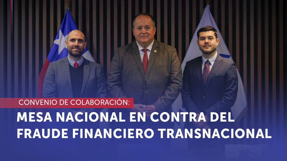 Autoridades firman convenio que permitirá constituir una Mesa Nacional en contra del Fraude Financiero Transnacional