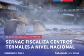 SERNAC realiza fiscalización a los centros termales del país
