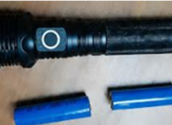 Alerta de Seguridad linterna led Maxwell