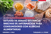 Estudio del SERNAC evidencia brechas de información para consumidores con alergias alimentarias