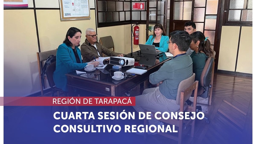 Tarapacá: Cuarta sesión anual del Consejo Consultivo Regional