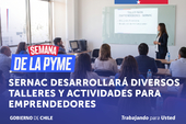 Semana de la Pyme: SERNAC desarrollará diversos talleres y actividades para emprendedores