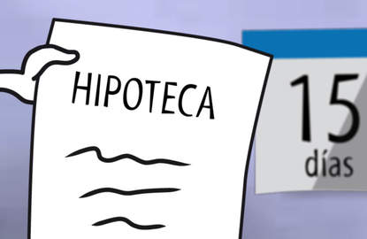 Derecho: A que se cancele la hipoteca en 15 días y a que ésta sólo garantice el crédito y no todas sus deudas