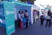 El SERNAC de Biobío celebró el Día del Consumidor con una Feria del Consumidor en Plaza Independencia de Concepción.
