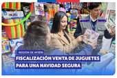 Aysén: SERNAC y SEREMI de Salud fiscalizaron venta de juguetes para disfrutar una Navidad Segura