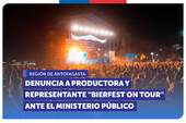 Antofagasta: SERNAC denuncia a productora y representante de "Bierfest Tour"