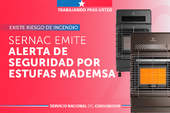 Existe riesgo de incendio: SERNAC emite alerta de seguridad por cuatro modelos de estufas Mademsa