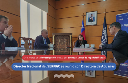 Director Nacional se reunió con Directora de Aduanas