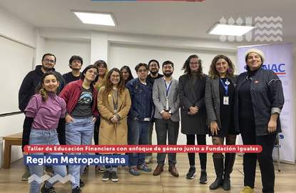 Metropolitana: Taller de Educación Financiera con enfoque de género junto a Fundación Iguales
