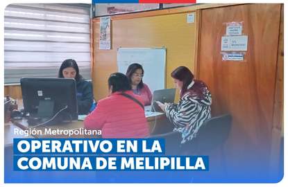 Metropolitana: Operativo para recepción de reclamos y consultas en Melipilla