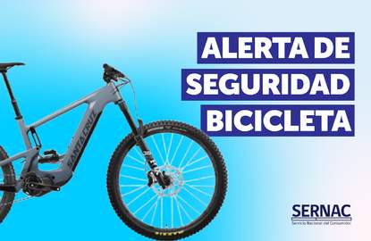 SERNAC emite alerta por defecto en batería de bicicletas eléctricas Santa Cruz Bicycles