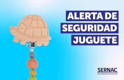 SERNAC emite alerta de seguridad por porta chupete Moulin Roty por riesgo de asfixia y sofocación