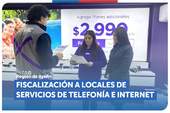 Aysén: Fiscalización a locales comerciales de servicios de telefonía e internet
