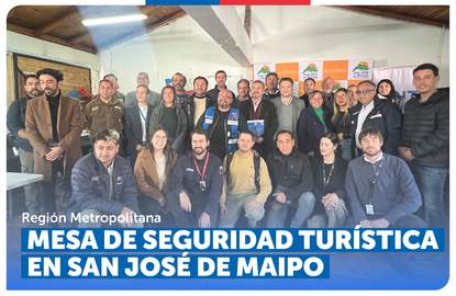 Metropolitana: Primera Mesa de Seguridad Turística en San José de Maipo