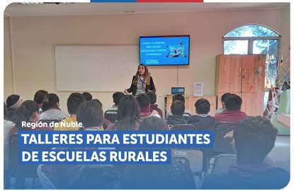 Ñuble: Talleres de educación financiera para estudiantes de escuelas rurales