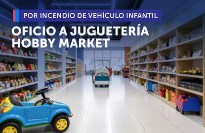 SERNAC oficiará a juguetería por incendio de vehículo infantil y llama a extremar seguridad en los productos