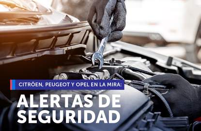 SERNAC emite alerta de seguridad para 21 modelos de autos Citröen, Peugeot y Opel