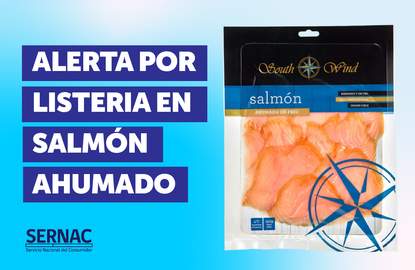 SERNAC y MINSAL llaman a no consumir salmón ahumado por presencia de listeria