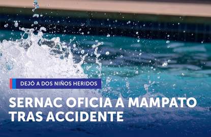 SERNAC fiscaliza a Mampato tras accidente que dejó a dos niños heridos en atracción acuática