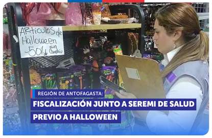 Fiscalización Halloween en Antofagasta