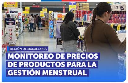 Magallanes: Monitoreo precios productos de gestión menstrual