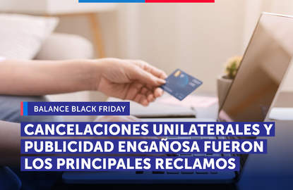 Black Friday: Cancelaciones unilaterales y publicidad engañosa fueron los principales problemas que afectaron a las personas consumidoras