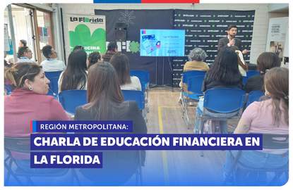 Metropolitana: Charla sobre educación financiera a funcionarios de la Municipalidad de La Florida