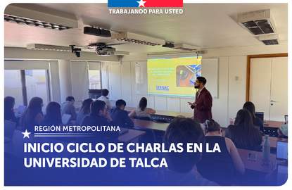Metropolitana: SERNAC inicia ciclo de charlas en la Universidad de Talca