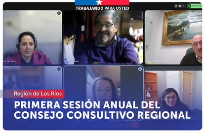 Los Ríos: Primera sesión anual del Consejo Consultivo Regional