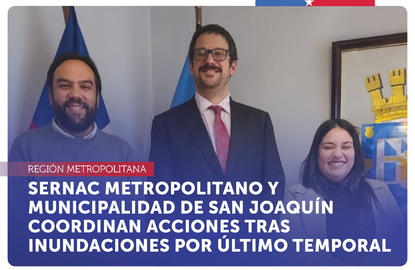Metropolitana: SERNAC y Municipalidad de San Joaquín coordinan acciones tras inundaciones por último temporal