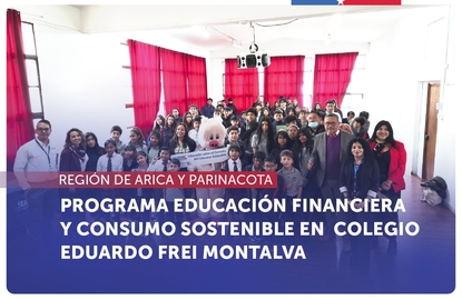Arica: Más de 500 estudiantes culminaron ciclo de talleres de educación financiera y consumo sostenible