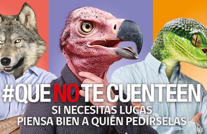 Imagen de la campaña #QUENOTECUENTEEN