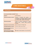 Combo maratónico