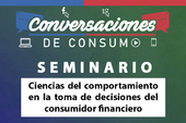 Director Nacional: "Las ciencias del comportamiento aplicadas a la labor del SERNAC beneficiarán directamente al consumidor" Director Nacional: "Las ciencias del comportamiento aplicadas a la labor del SERNAC beneficiarán directamente al consumidor"