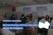 O'Higgins: Conoce el nuevo horario de atención de la oficina regional