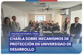 Metropolitana: Charla mecanismos de protección en la Universidad del Desarrollo