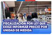 Los Lagos: SEREMI de Economía y SERNAC fiscalizaron precios por unidad de medida Los Lagos: SEREMI de Economía y SERNAC fiscalizaron precios por unidad de medida