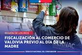 Los Ríos: SERNAC fiscaliza el comercio de Valdivia previo al Día de la Madre