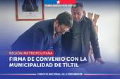 Metropolitana: SERNAC y la Municipalidad de Tiltil firman convenio de colaboración para la creación de una plataforma de atención ciudadana